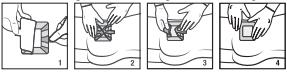 â€‹How to apply the foam dressing?
